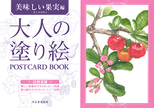 大人の塗り絵　ＰＯＳＴＣＡＲＤ　ＢＯＯＫ　美味しい果実編