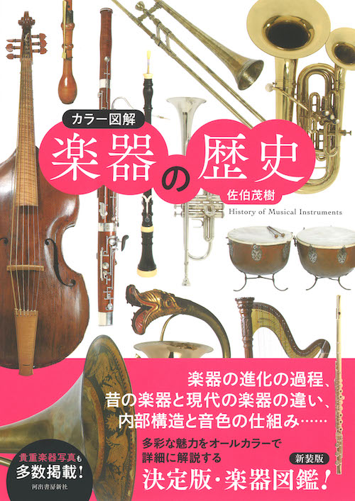 カラー図解 楽器の歴史 佐伯 茂樹 河出書房新社
