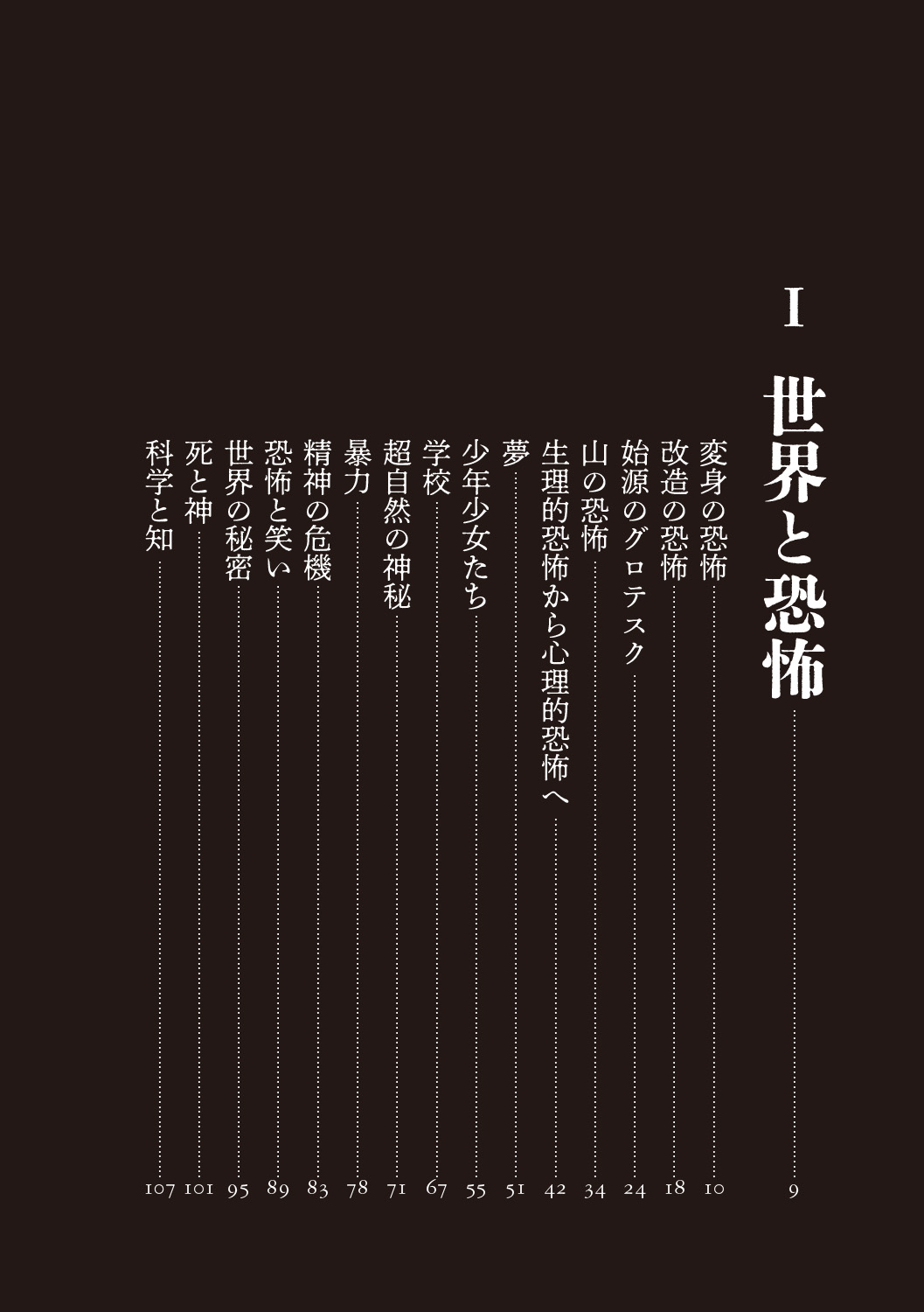 恐怖への招待