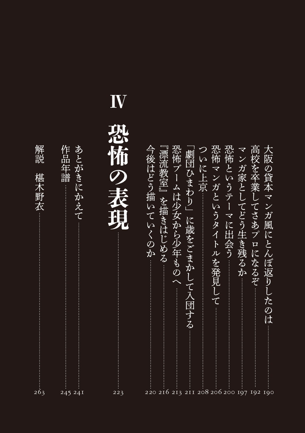 恐怖への招待